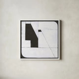 Someday Soon by Danhui Nai. Shown in a crisp white glass frame for a clean and minimalist style. Available as an archival giclee rolled canvas, fine art paper, or poster print. SKU 86540a.