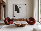 Someday Soon by Danhui Nai. Shown as extra-large giant wall art in a modern living room. Available as an archival giclee rolled canvas, fine art paper, or poster print. SKU 86540a.