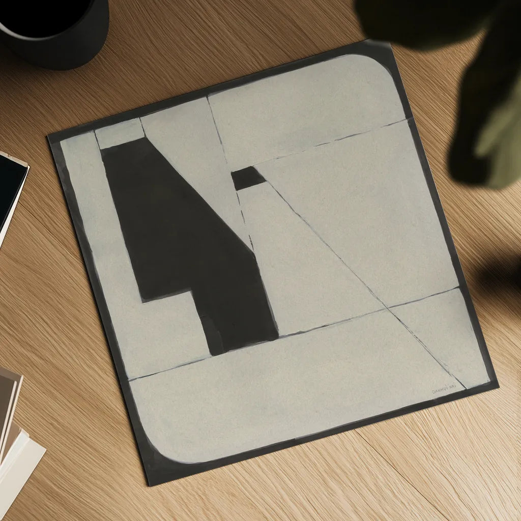 Someday Soon Tan by Danhui Nai. Shown as a detailed flat fine art print, highlighting archival giclee quality. Available as an archival giclee rolled canvas, fine art paper, or poster print. SKU 86781a.