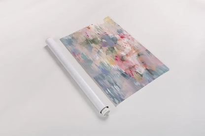 Soothing Abstract by Danhui Nai. shown as a rolled paper print. Available as archival giclee rolled canvas, fine art paper, or poster print. SKU 69679h.