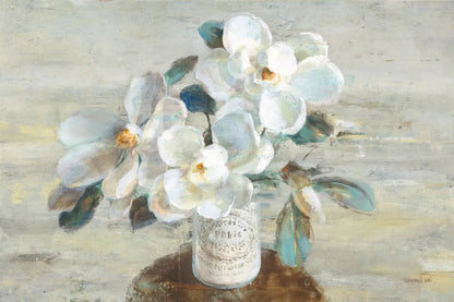 Sophies Magnolia Neutral by Danhui Nai. SKU 76366i. Archival Giclee Fine art print for wall decor.