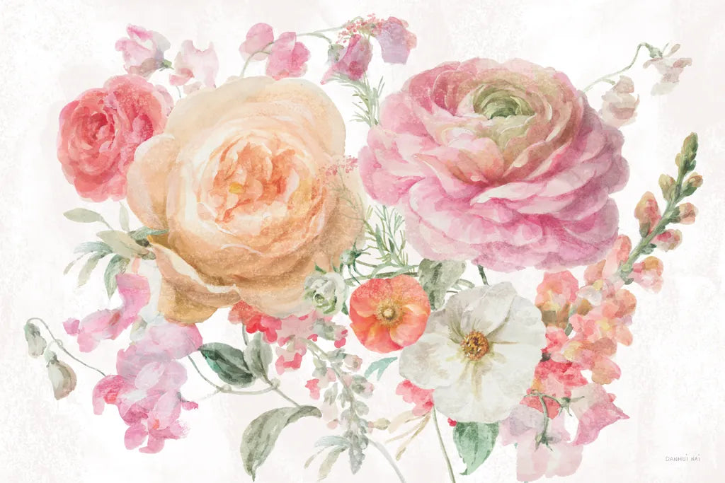 Sorbet Floret I by Danhui Nai. SKU 78807i. Archival Giclee Fine art print for wall decor.