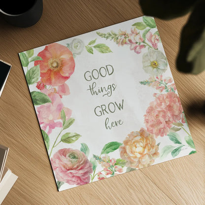 Sorbet Floret VI by Danhui Nai. Shown as a detailed flat fine art print, highlighting archival giclee quality. Available as an archival giclee rolled canvas, fine art paper, or poster print. SKU 79858a.