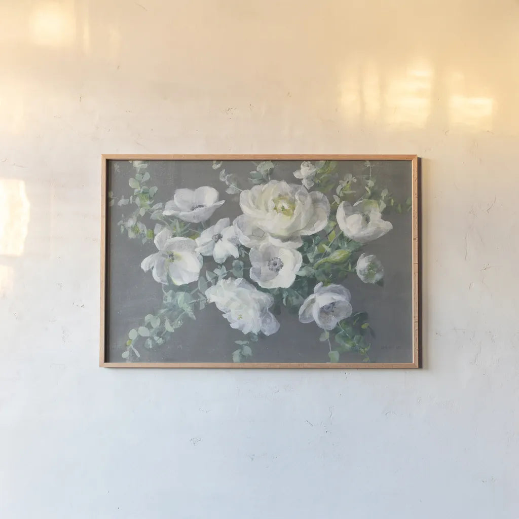 Special Day Crop by Danhui Nai. shown as a paper print in a natural frame. Available as a archival giclee rolled canvas, fine art paper, or poster print. SKU 48992i.
