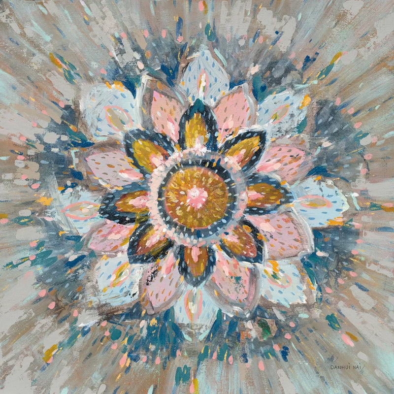 Spice Mandala by Danhui Nai. SKU 75854a. Archival Giclee Fine art print for wall decor.