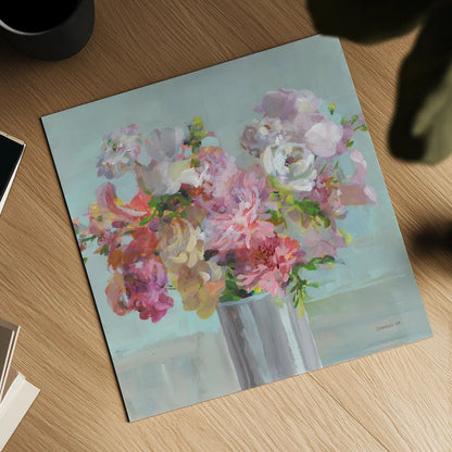 Spring Beauties by Danhui Nai. Shown as a detailed flat fine art print, highlighting archival giclee quality. Available as an archival giclee rolled canvas, fine art paper, or poster print. SKU 78202a.