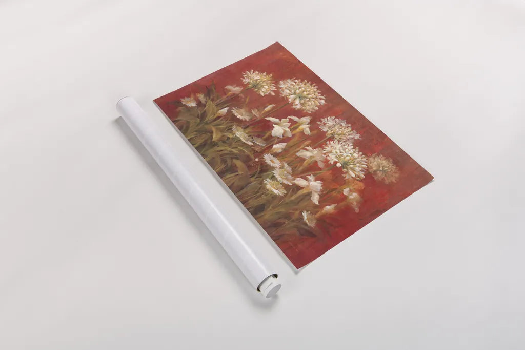Spring Blossoms by Danhui Nai. shown as a rolled paper print. Available as archival giclee rolled canvas, fine art paper, or poster print. SKU 68135i.
