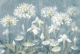 Spring Blossoms II Slate Blue by Danhui Nai. SKU 85447i. Archival Giclee Fine art print for wall decor.