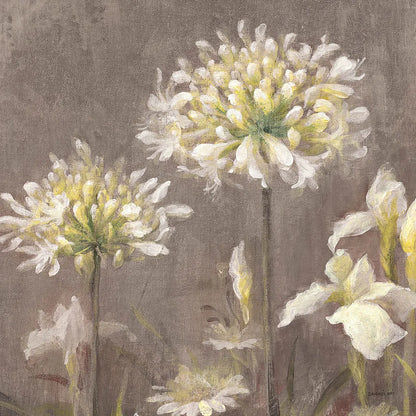 Spring Blossoms Neutral III by Danhui Nai. SKU 22144a. Archival Giclee Fine art print for wall decor.