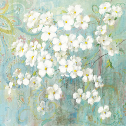 Spring Dream I Paisley by Danhui Nai. SKU 24931a. Archival Giclee Fine art print for wall decor.