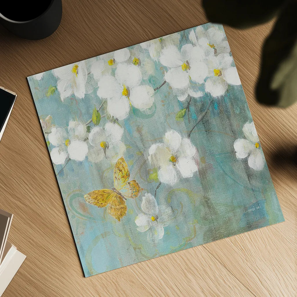 Spring Dream IV by Danhui Nai. Shown as a detailed flat fine art print, highlighting archival giclee quality. Available as an archival giclee rolled canvas, fine art paper, or poster print. SKU 24928a.