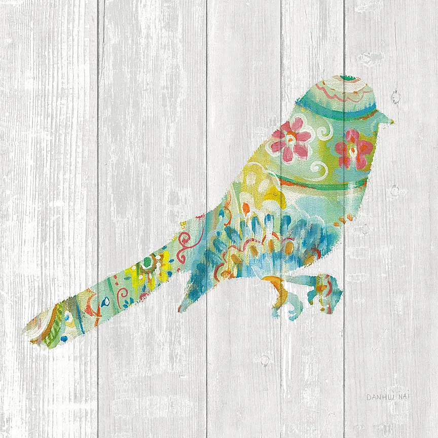 Spring Dream Paisley X by Danhui Nai. SKU 24941a. Archival Giclee Fine art print for wall decor.