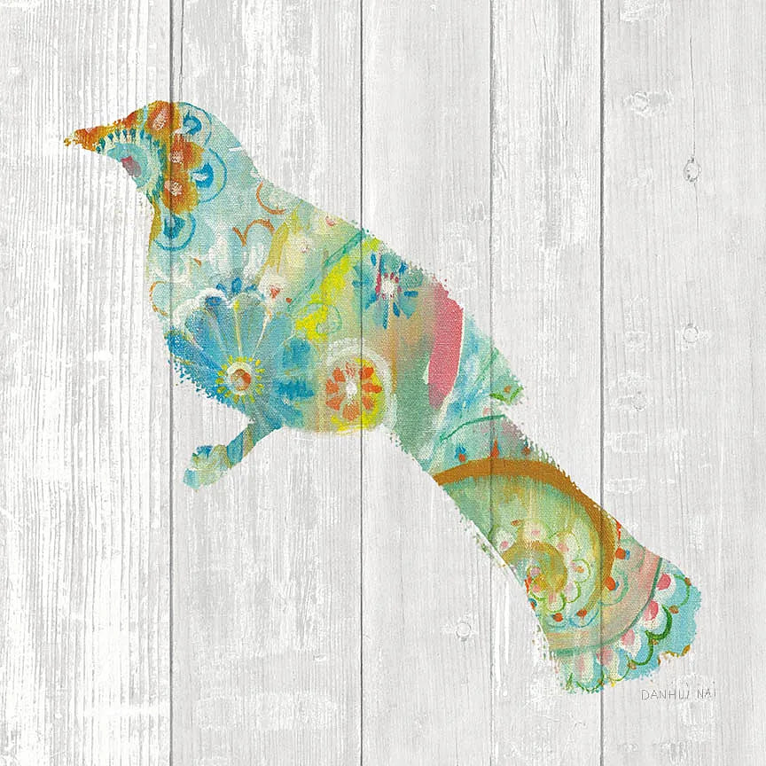 Spring Dream Paisley XI by Danhui Nai. SKU 24942a. Archival Giclee Fine art print for wall decor.