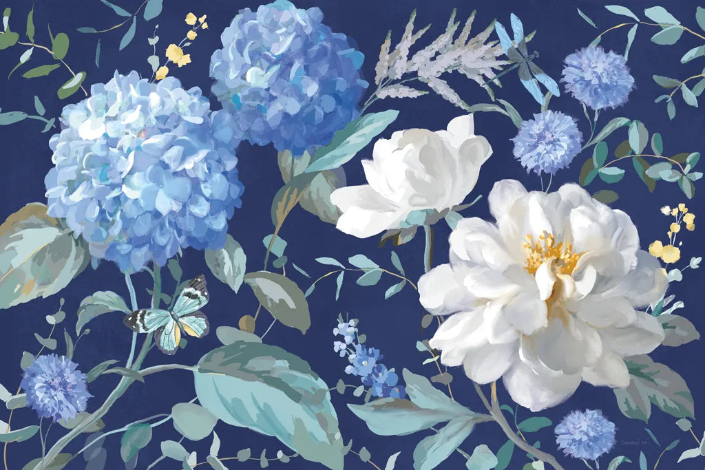 Spring Morning Blooms I by Danhui Nai. SKU 85084i. Archival Giclee Fine art print for wall decor.