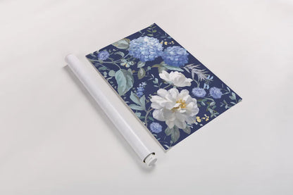 Spring Morning Blooms I by Danhui Nai. shown as a rolled paper print. Available as archival giclee rolled canvas, fine art paper, or poster print. SKU 85084i.