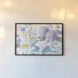 Spring Morning Blooms II by Danhui Nai. shown as a paper print in a black flame. Available as a archival giclee rolled canvas, fine art paper, or poster print. SKU 85085i.