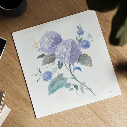 Spring Morning I by Danhui Nai. Shown as a detailed flat fine art print, highlighting archival giclee quality. Available as an archival giclee rolled canvas, fine art paper, or poster print. SKU 81363a.