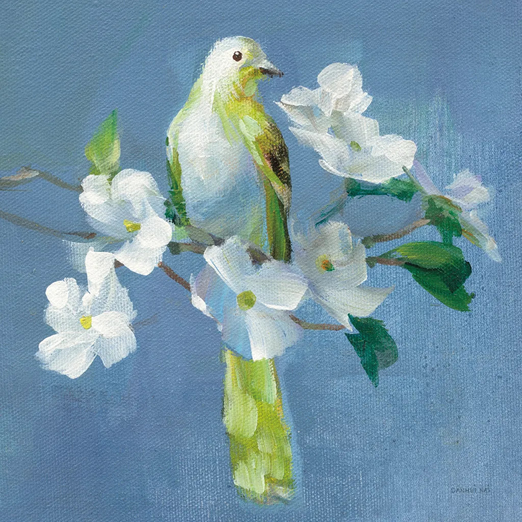 Spring in the Neighborhood II by Danhui Nai. SKU 54802a. Archival Giclee Fine art print for wall decor.