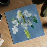 Spring in the Neighborhood II by Danhui Nai. Shown as a detailed flat fine art print, highlighting archival giclee quality. Available as an archival giclee rolled canvas, fine art paper, or poster print. SKU 54802a.