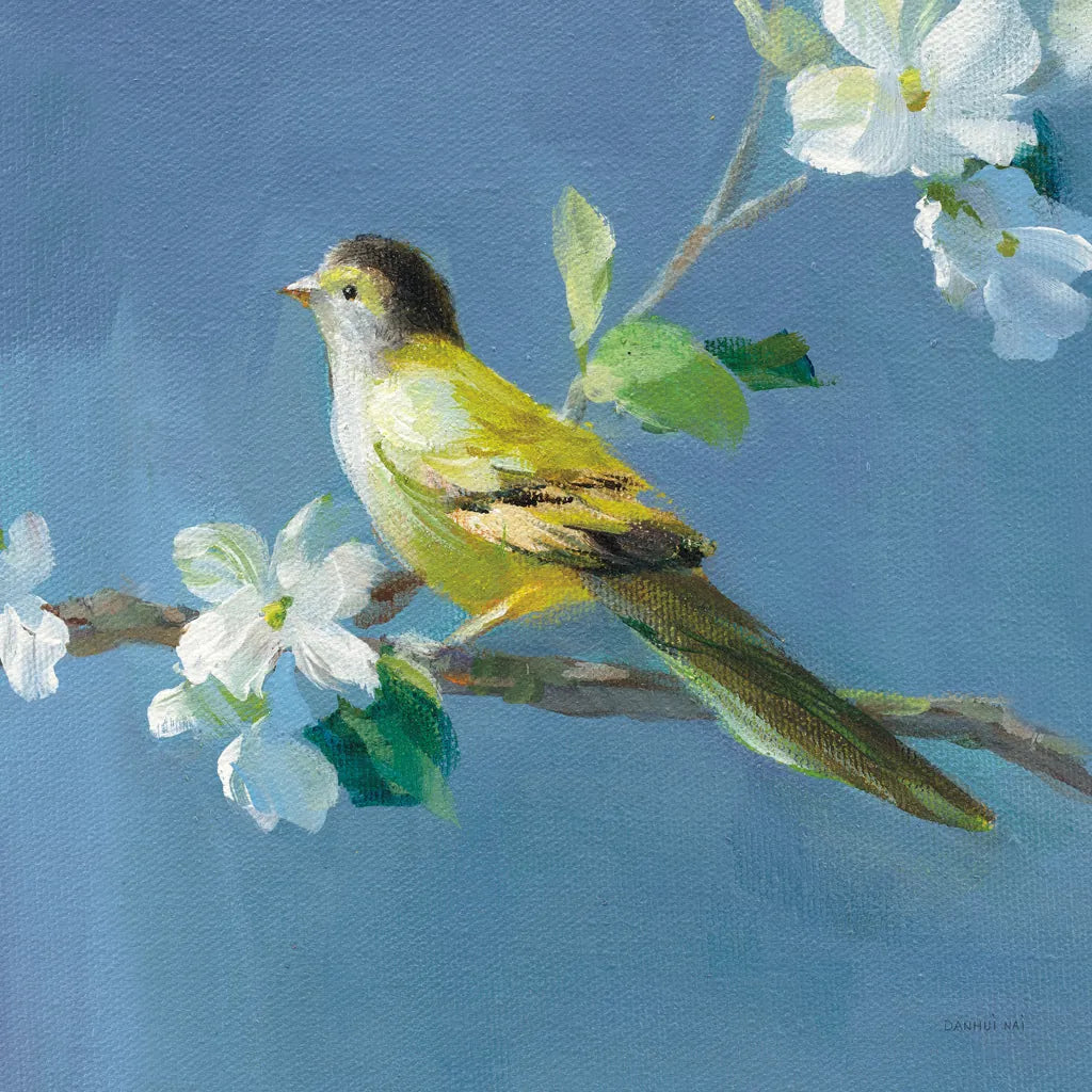 Spring in the Neighborhood V by Danhui Nai. SKU 54805a. Archival Giclee Fine art print for wall decor.