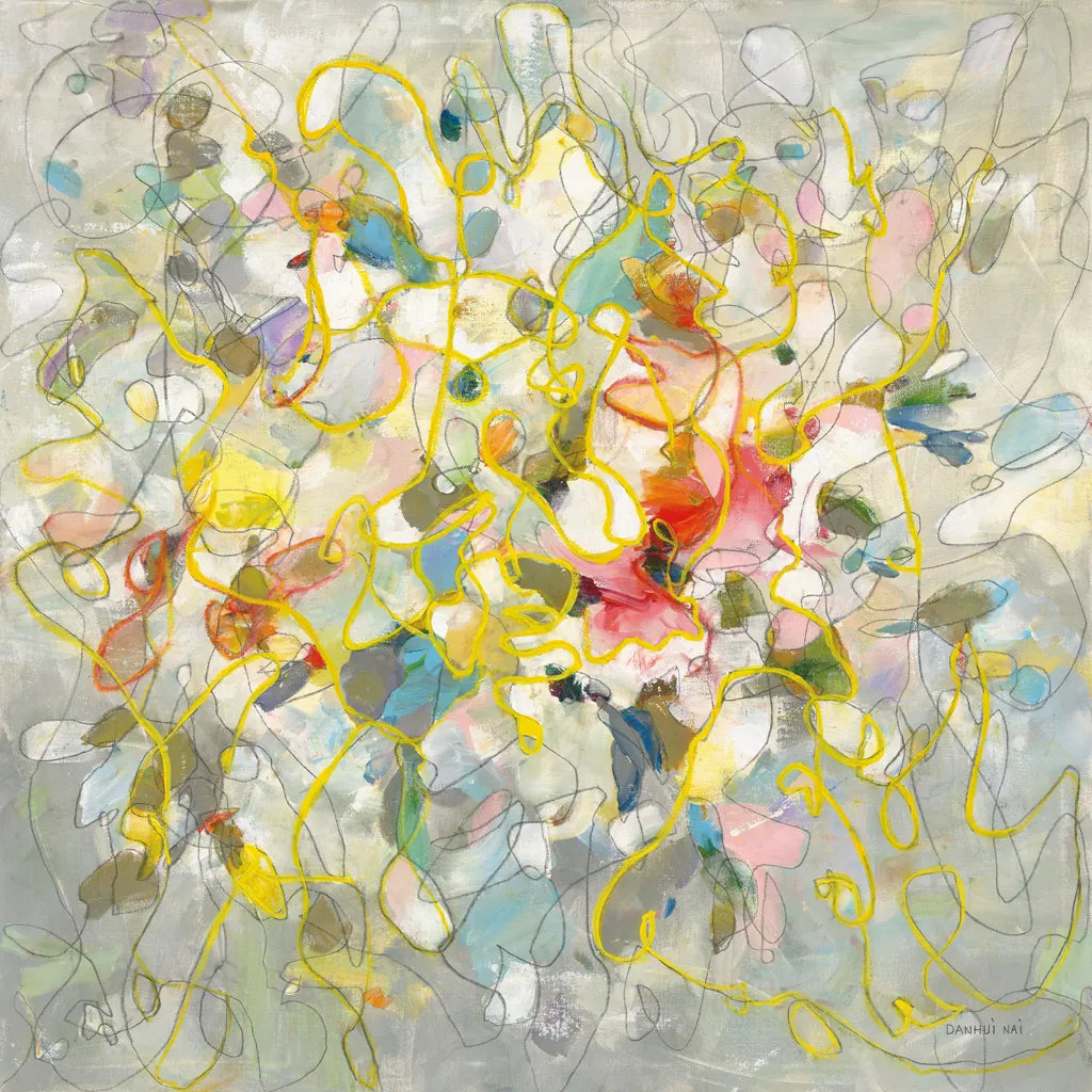 Strings of Light I by Danhui Nai. SKU 69229a. Archival Giclee Fine art print for wall decor.