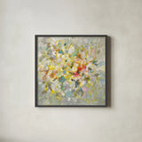Strings of Light I by Danhui Nai. Shown in a sleek black glass frame for a contemporary gallery look. Available as an archival giclee rolled canvas, fine art paper, or poster print. SKU 69229a.