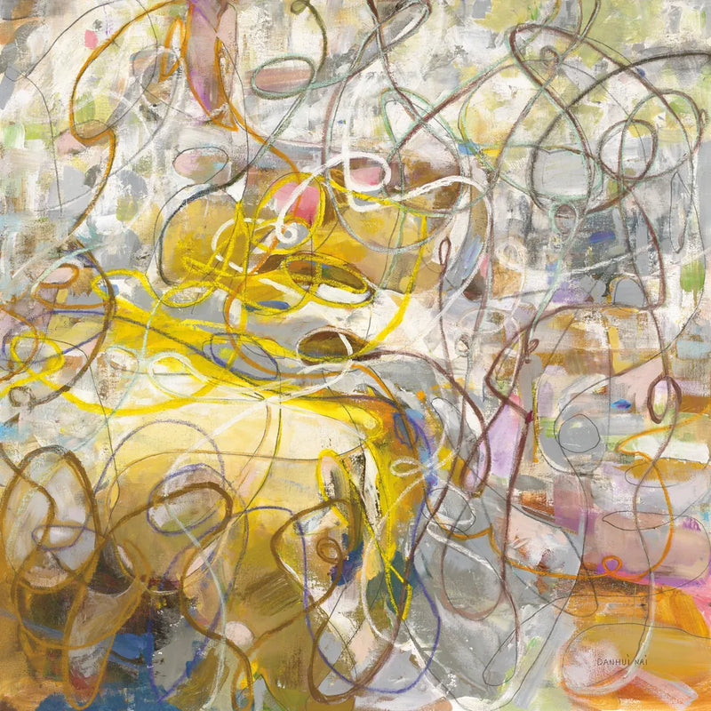 Strings of Light II by Danhui Nai. SKU 69230a. Archival Giclee Fine art print for wall decor.