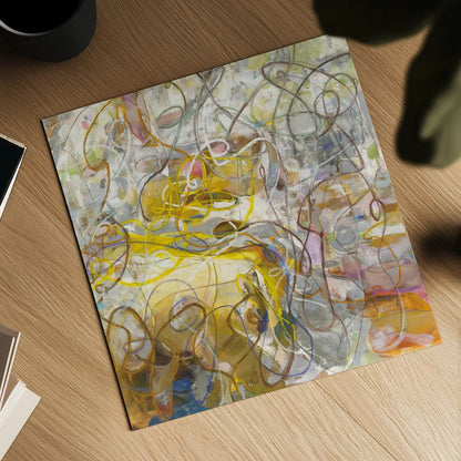 Strings of Light II by Danhui Nai. Shown as a detailed flat fine art print, highlighting archival giclee quality. Available as an archival giclee rolled canvas, fine art paper, or poster print. SKU 69230a.