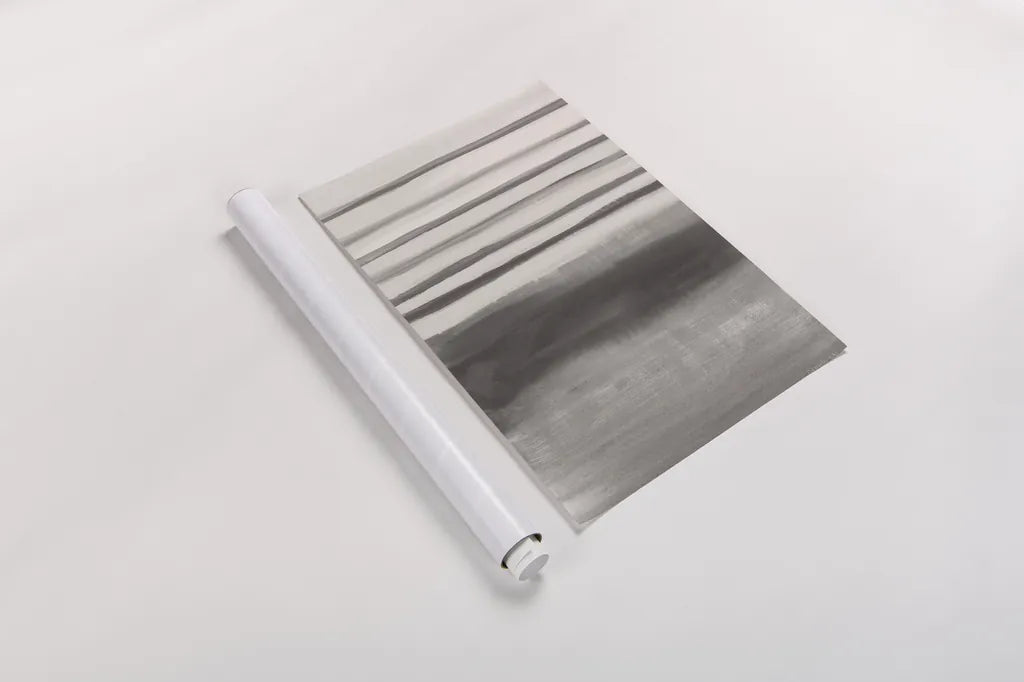 Study in Gray II by Danhui Nai. shown as a rolled paper print. Available as archival giclee rolled canvas, fine art paper, or poster print. SKU 77154h.