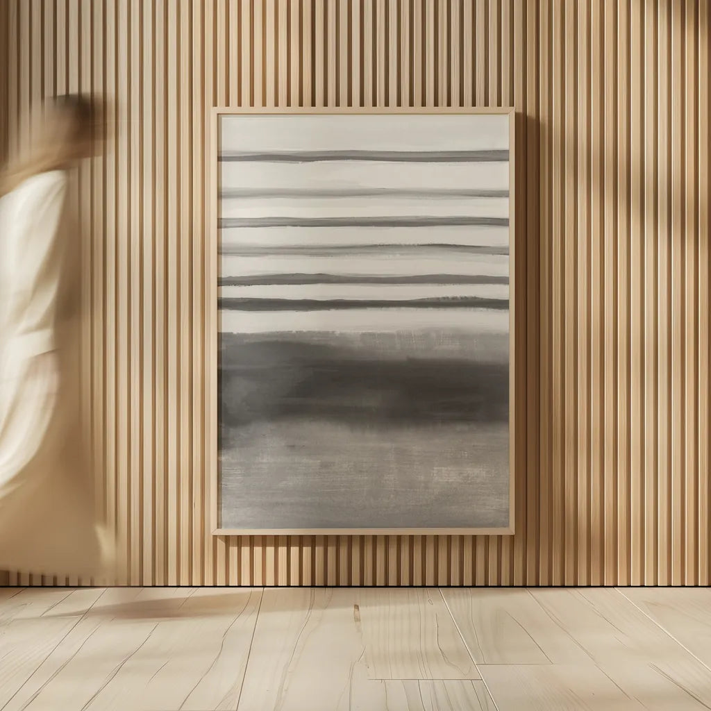 Study in Gray II by Danhui Nai. shown as over sized large wall art. Available as an archival giclee rolled canvas, fine art paper, or poster print. SKU 77154h.