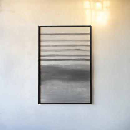 Study in Gray II by Danhui Nai. shown as a paper print in a black flame. Available as a archival giclee rolled canvas, fine art paper, or poster print. SKU 77154h.