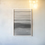 Study in Gray II by Danhui Nai. shown as a paper print in a white frame. Available as a archival giclee rolled canvas, fine art paper, or poster print. SKU 77154h.