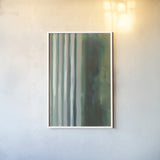 Study in Green I by Danhui Nai. shown as a paper print in a white frame. Available as a archival giclee rolled canvas, fine art paper, or poster print. SKU 76107h.
