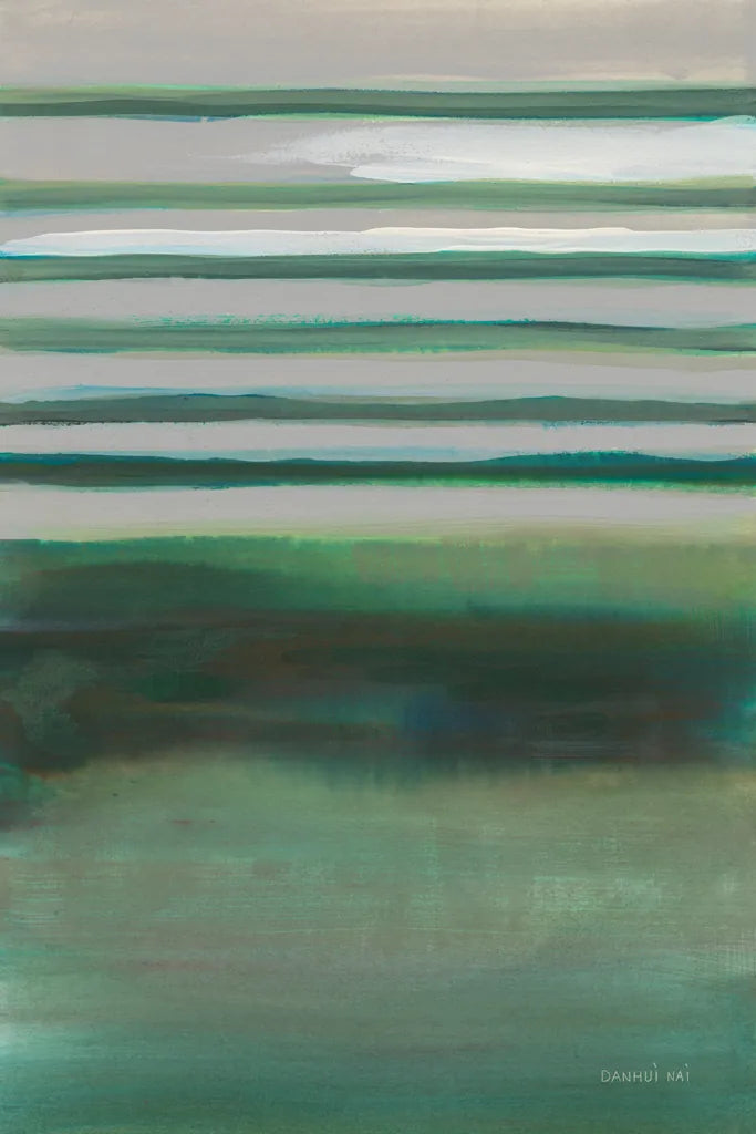 Study in Green II by Danhui Nai. SKU 76108h. Archival Giclee Fine art print for wall decor.