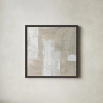Subtle Serenity by Danhui Nai. Shown in a sleek black glass frame for a contemporary gallery look. Available as an archival giclee rolled canvas, fine art paper, or poster print. SKU 85198a.