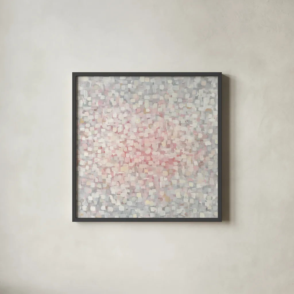 Subtlety Crop by Danhui Nai. Shown in a sleek black glass frame for a contemporary gallery look. Available as an archival giclee rolled canvas, fine art paper, or poster print. SKU 39369a.