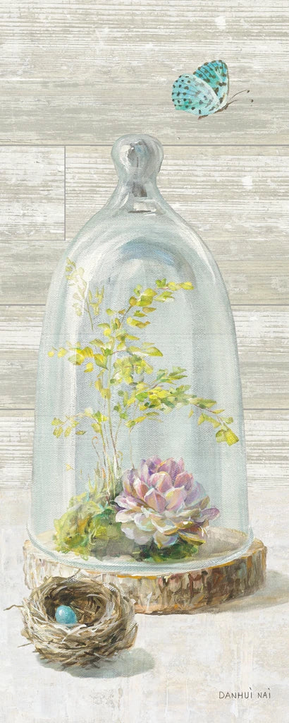 Succulent Garden III Panel by Danhui Nai
