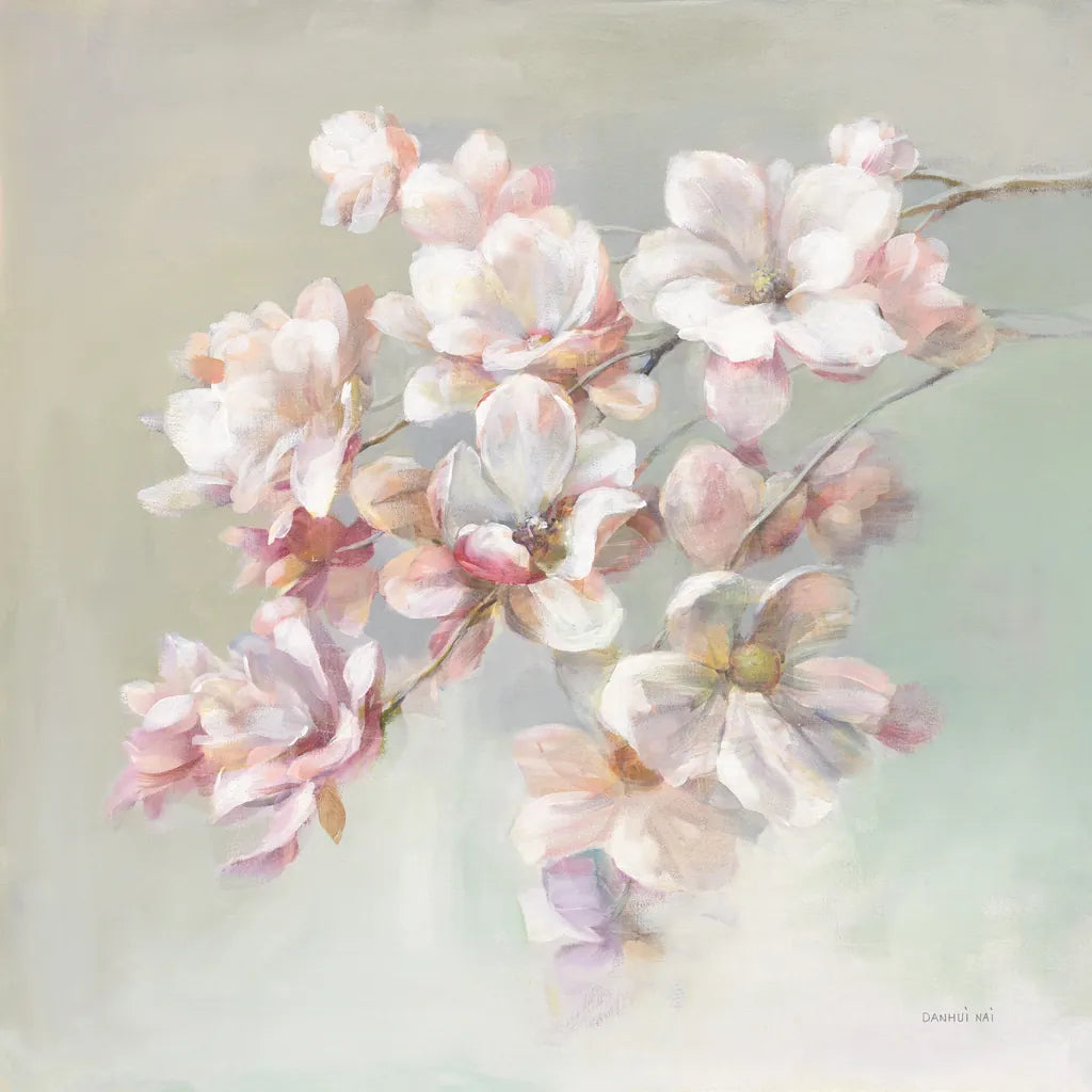 Sugar Magnolia by Danhui Nai. SKU 70572a. Archival Giclee Fine art print for wall decor.
