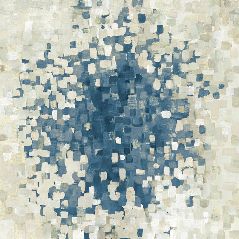 Summer Blocks Blue by Danhui Nai. SKU 35821a. Archival Giclee Fine art print for wall decor.