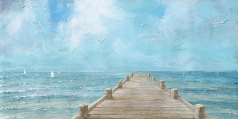 Summer Dock Panorama by Danhui Nai