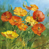Summer Field IV by Danhui Nai. SKU 6577a. Archival Giclee Fine art print for wall decor.