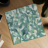 Summer Garden Greenery I Light by Danhui Nai. Shown as a detailed flat fine art print, highlighting archival giclee quality. Available as an archival giclee rolled canvas, fine art paper, or poster print. SKU 54051a.