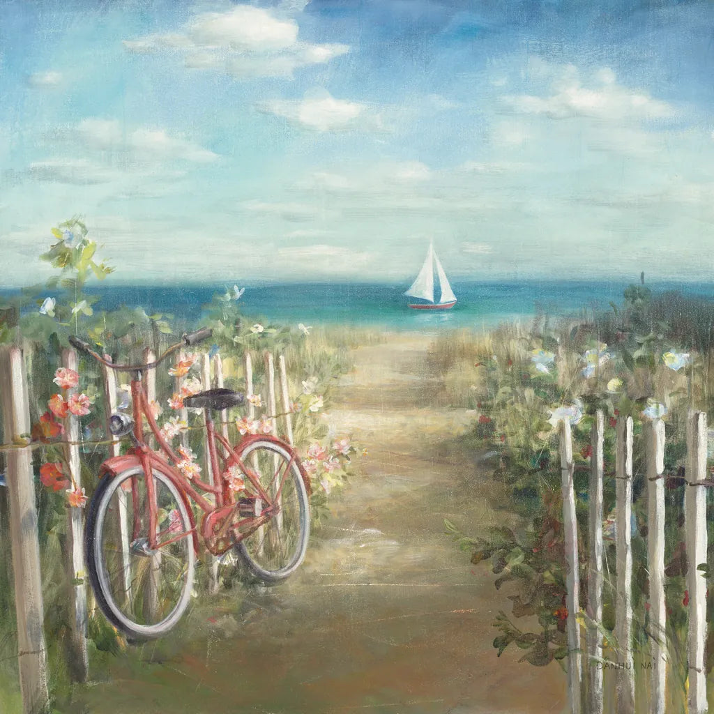 Summer Ride by Danhui Nai. SKU 11676a. Archival Giclee Fine art print for wall decor.
