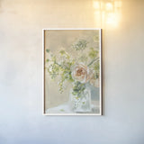 Summer Romance by Danhui Nai. shown as a paper print in a white frame. Available as a archival giclee rolled canvas, fine art paper, or poster print. SKU 85888h.