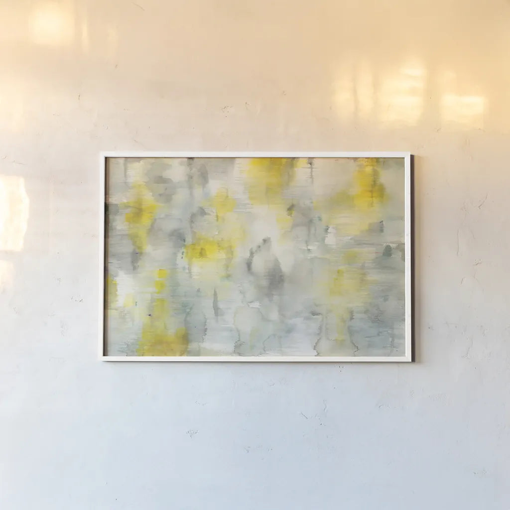 Summer Shower by Danhui Nai. shown as a paper print in a white frame. Available as a archival giclee rolled canvas, fine art paper, or poster print. SKU 20754i.