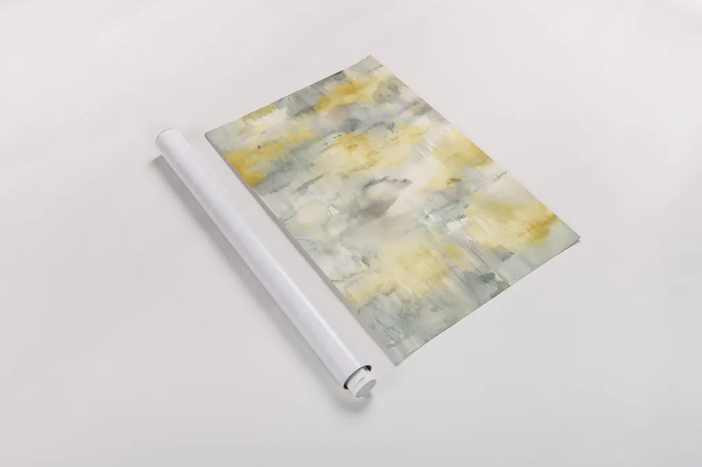 Summer Shower v2 Crop by Danhui Nai. shown as a rolled paper print. Available as archival giclee rolled canvas, fine art paper, or poster print. SKU 44829i.