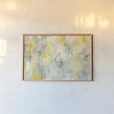 Summer Shower v2 Crop by Danhui Nai. shown as a paper print in a natural frame. Available as a archival giclee rolled canvas, fine art paper, or poster print. SKU 44829i.