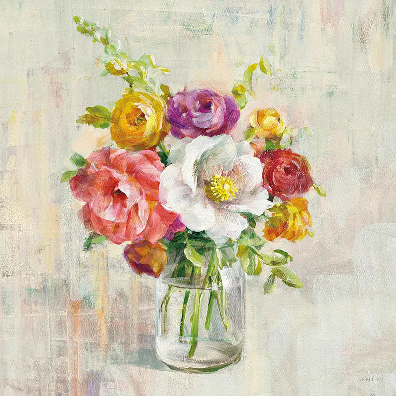 Summer Treasures I by Danhui Nai. SKU 20715a. Archival Giclee Fine art print for wall decor.