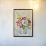 Summer Treasures I Crop by Danhui Nai. shown as a paper print in a black flame. Available as a archival giclee rolled canvas, fine art paper, or poster print. SKU 20715h.
