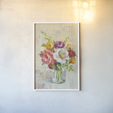 Summer Treasures I Crop by Danhui Nai. shown as a paper print in a white frame. Available as a archival giclee rolled canvas, fine art paper, or poster print. SKU 20715h.